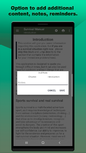 Survival Manual Screenshot 2