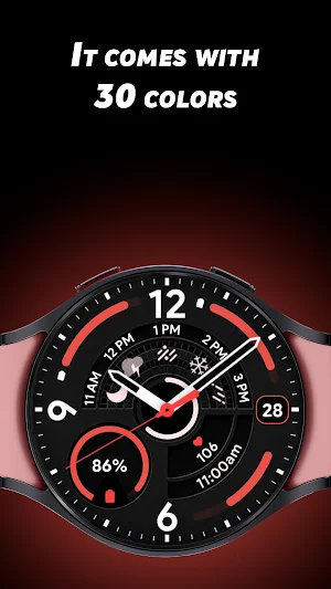 Ultra Analog 3 - Watch face Screenshot 1