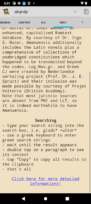 Amanuensis Screenshot 0
