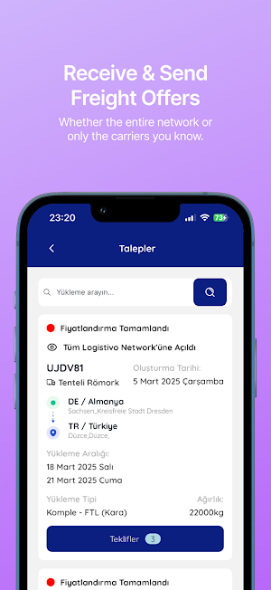Logistivo Screenshot 1