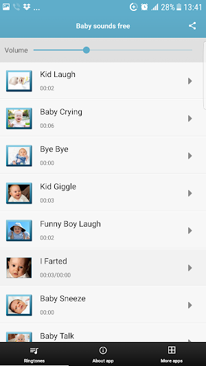 Baby Sounds Free Screenshot 3