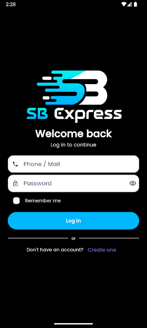 SB Express courier Screenshot 0