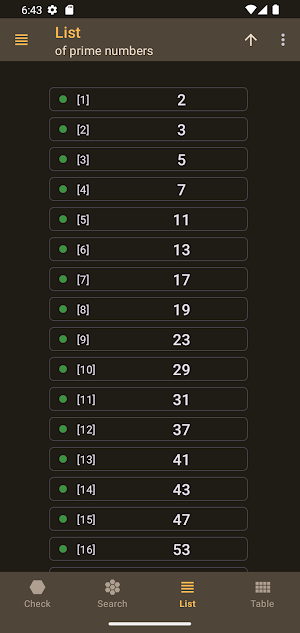 Prime Numbers - primeN Screenshot 3