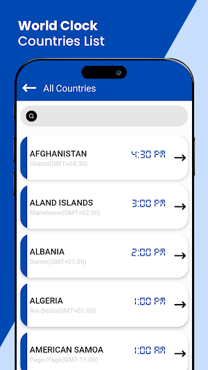 Clock Earth: All Country Time Screenshot 2