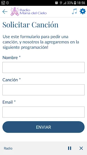 RADIO MANA DEL CIELO Screenshot 2
