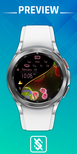 BFF29 - Neon Art Happy Easter Screenshot 0