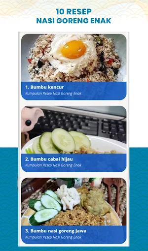 10 Resep Nasi Goreng Enak Screenshot 0