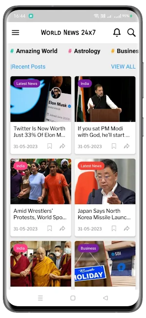World News 24x7 Screenshot 1