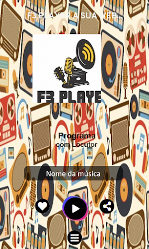 F3 PLAYER A SUA WEB RÁDIO Screenshot 0