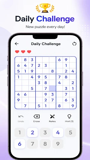 Sudoku: Daily Logic Puzzle Screenshot 1