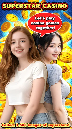 SuperStar Casino: Girl & Slots Screenshot 0