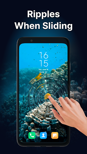 WaterRipple Live Wallpapers HD Screenshot 1