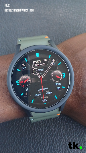 T002 BASILEUS Hybrid WatchFace Screenshot 2