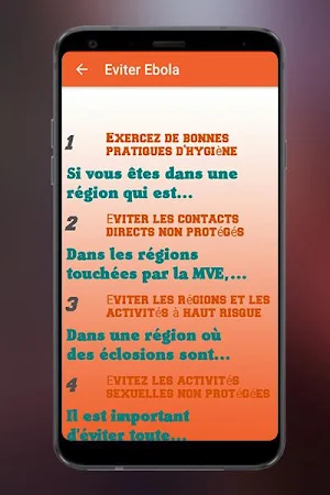 Virus Ebola – Comment éviter l’Ebola Screenshot 1