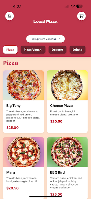 Local Pizza Screenshot 0