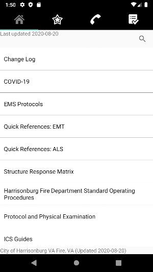 City of Harrisonburg VA Fire Screenshot 0