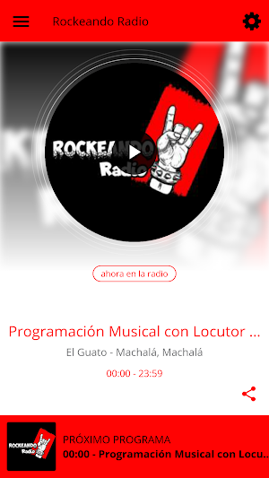Rockeando Radio Screenshot 0