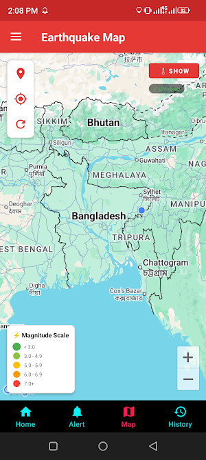 Earthquake Alerts & Safety Screenshot 2