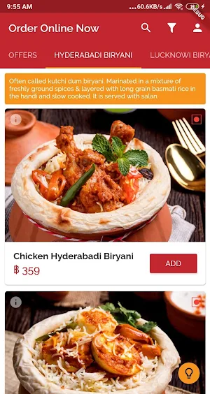 Dum Handi Biryani Screenshot 2