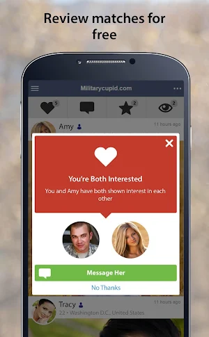 MilitaryCupid - Military Dating App Screenshot 2