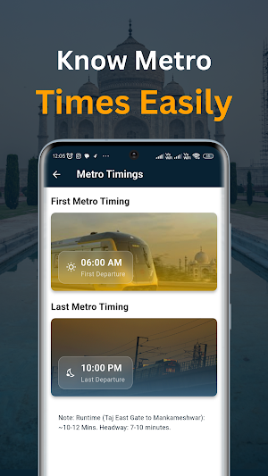 Agra Metro Map - Guide Screenshot 2