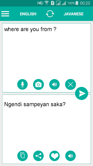 Javanese English Translator Screenshot 0