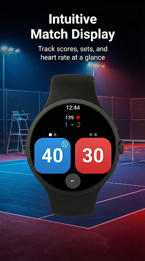 WristScore: Tennis & Padel Screenshot 0