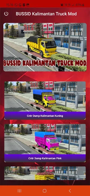BUSSID Kalimantan Truck Mod Screenshot 2