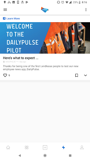 Lendlease DailyPulse Screenshot 2