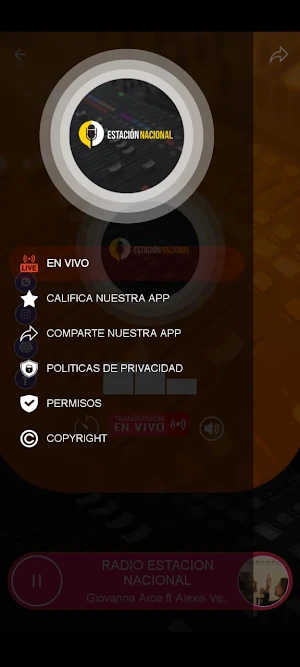 Radio Estacion Nacional Screenshot 2