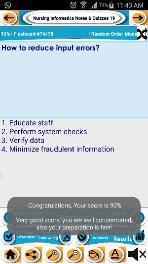 Nursing Informatics App : Study Notes & Flashcards Screenshot 3