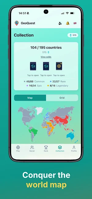 GeoQuest: World Geography Quiz Screenshot 1
