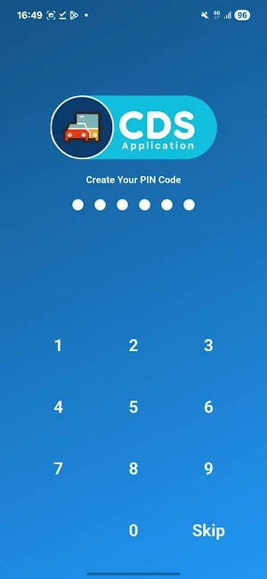 CDS Application Screenshot 1