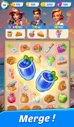 Merge My Town: Puzzle Makeover Screenshot 0