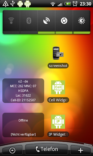 Cell Widget Screenshot 0