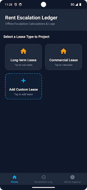 Rent Escalation Ledger Screenshot 0