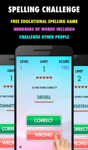 Spelling Challenge - Free Screenshot 0