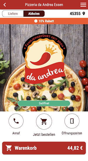 Pizzeria da Andrea Essen Screenshot 0