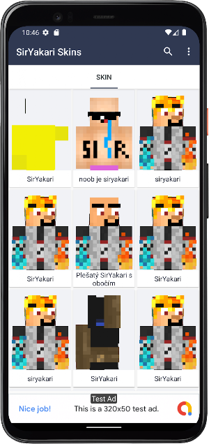 SirYakari Skins do Minecraft Screenshot 0