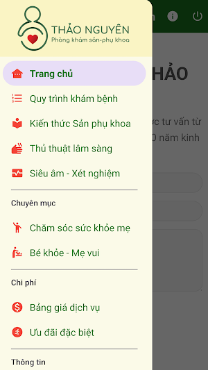 Phòng khám Thảo Nguyên Screenshot 1
