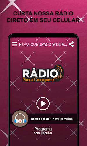Nova Curupaco Web Radio Screenshot 0