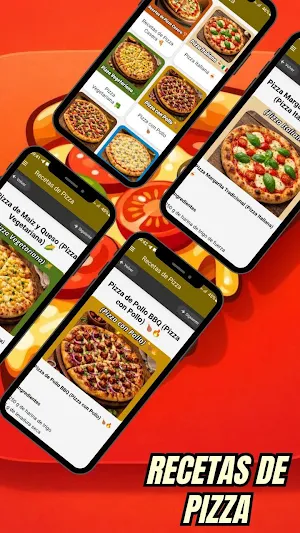 Recetas de Pizza Screenshot 1