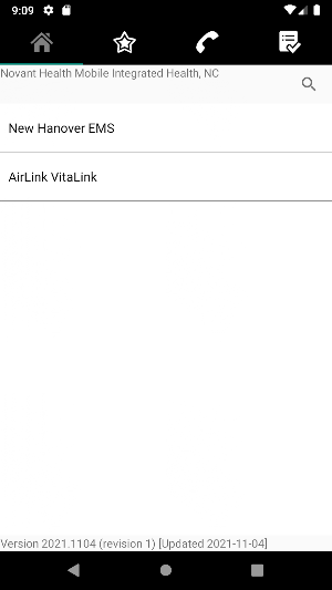 Novant Health MIH Screenshot 1