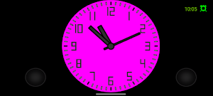 Analog alarm clock hpro Screenshot 1
