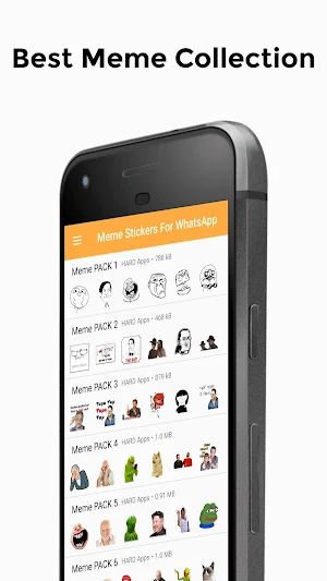 Meme Stickers for WhatsApp WAStickersApps Screenshot 1