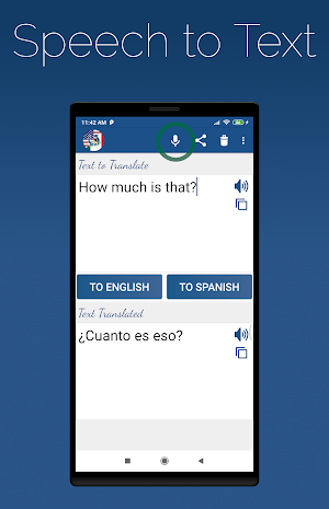 Spanish English Translator Screenshot 3