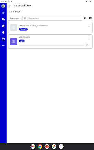 AE Virtual Class Screenshot 3