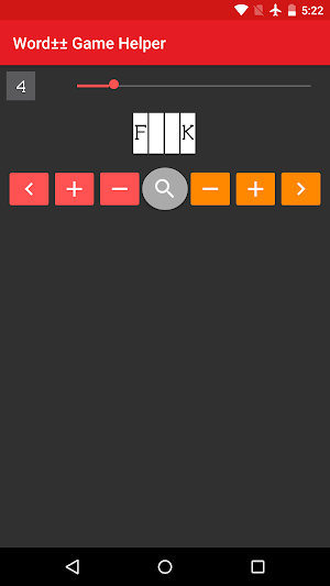 Word±± Game Helper Screenshot 1