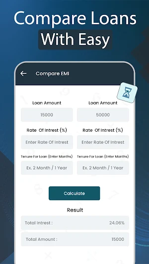 loangave- EMI Loan Calculator Screenshot 1