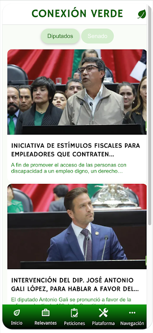 Conexión Verde Screenshot 2